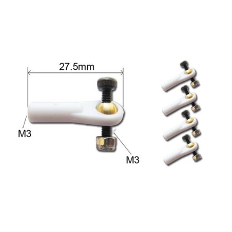 Eingebettete Zubehörkugeln Eine Kugel M3 + M3 Schraube (5 PCs) | Scientific-MHD Eingebettete Zubehörkugeln Eine Kugel M3 + M3 Schraube (5 PCs) | Scientific-MHD