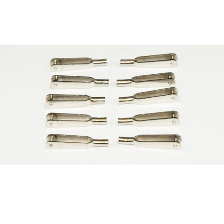 Eingebetteter Zubehör Nickel -plattierte Stahlschrauben M2 (100 PCs) | Scientific-MHD Eingebetteter Zubehör Nickel -plattierte Stahlschrauben M2 (100 PCs) | Scientific-MHD