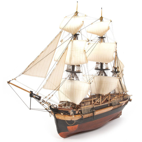 Modell des Polarschiffs HMS...