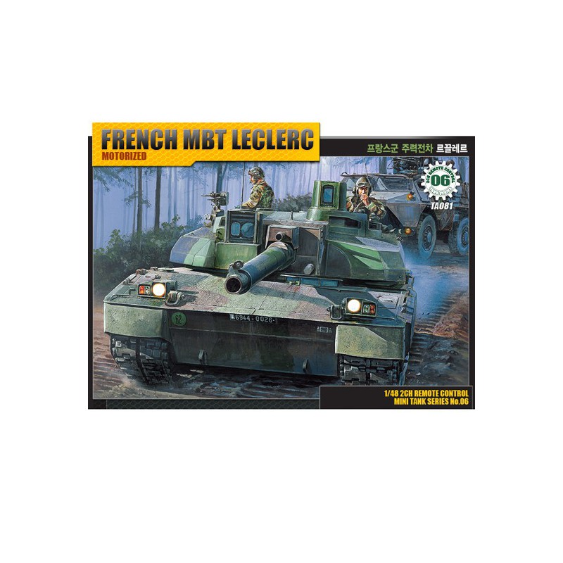 Kunststofftankmodell Char Leclerc MBT 1/48 | Scientific-MHD