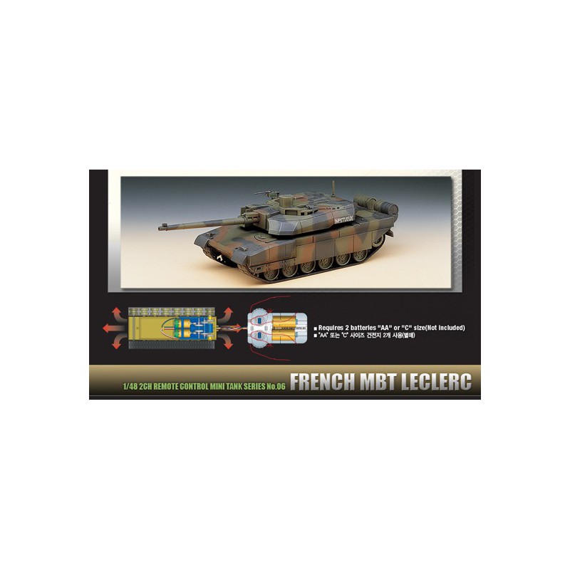 Kunststofftankmodell Char Leclerc MBT 1/48 | Scientific-MHD