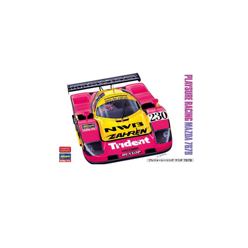 Playsure Racing Mazda 767B Plastikautoabdeckung bei 1/24 | Scientific-MHD