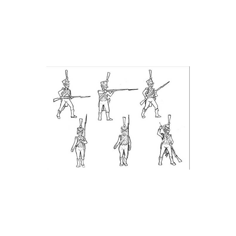 1/32 Infanteriejägerfigur | Scientific-MHD