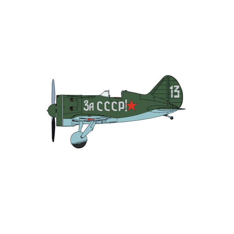 Polikarpov Kunststoff Modell I-16 1/32 | Scientific-MHD