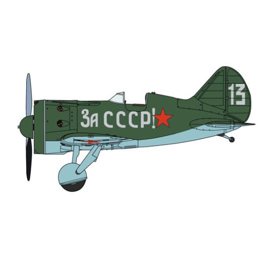 Polikarpov Kunststoff Modell I-16 1/32 Polikarpov Kunststoff Modell I-16 1/32 | Scientific-MHD