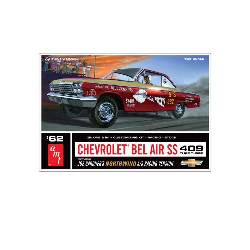 Chevrolet Bel Air SS 1/25 Plastikautoabdeckung | Scientific-MHD
