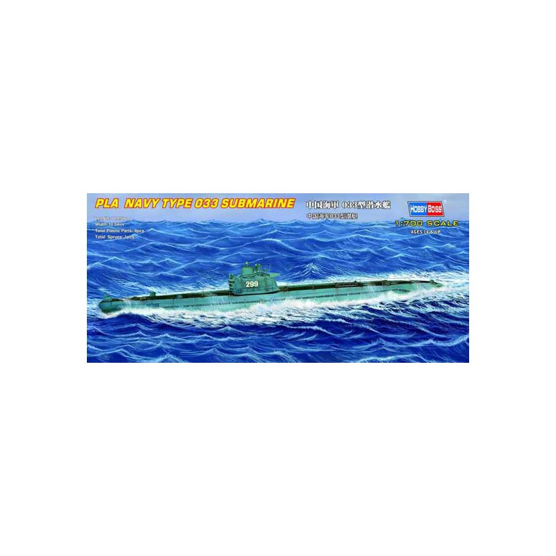 Plastikboot Modell Naval Chinese Typ 33 ... 1/700 | Scientific-MHD