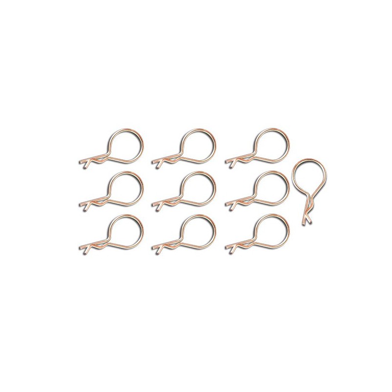 Radio -kontrollierte Autozubehör Kreuzclips 1/10 (10 PCs) | Scientific-MHD