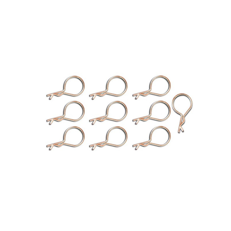 Radio -kontrollierte Autozubehör Kreuzclips 1/10 (10 PCs) | Scientific-MHD