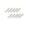 Radio -kontrollierte Autozubehör kleine Modellkörperclips (10 PCs) | Scientific-MHD