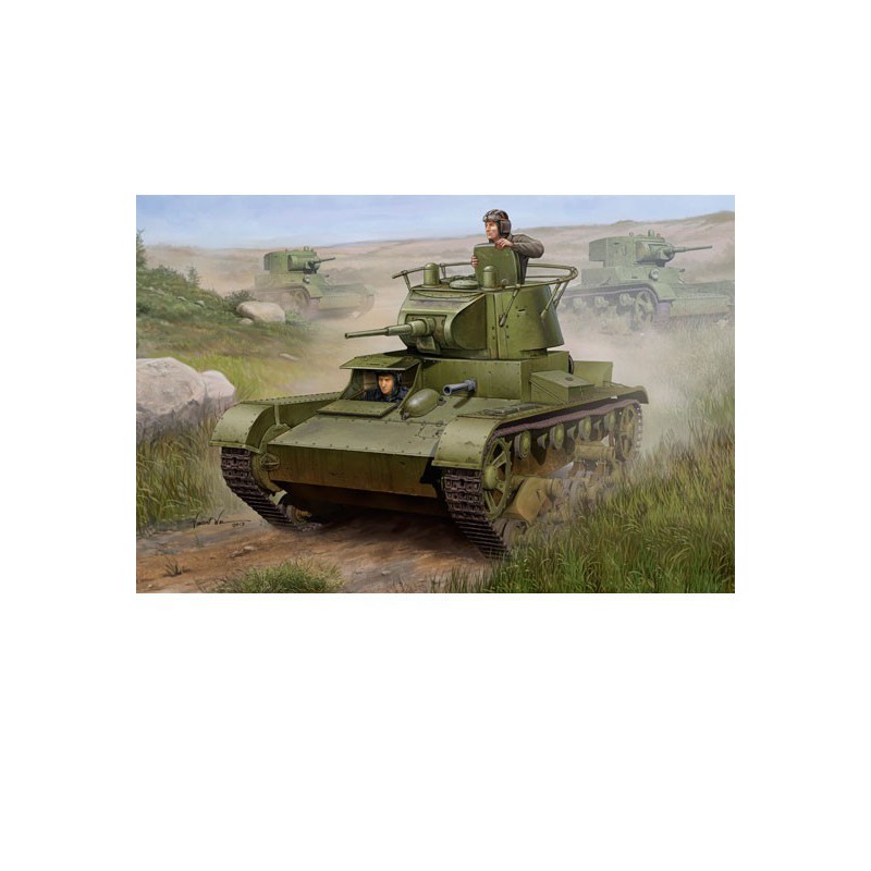 Sowjetisches T-26 19381/35 Plastikmodell | Scientific-MHD