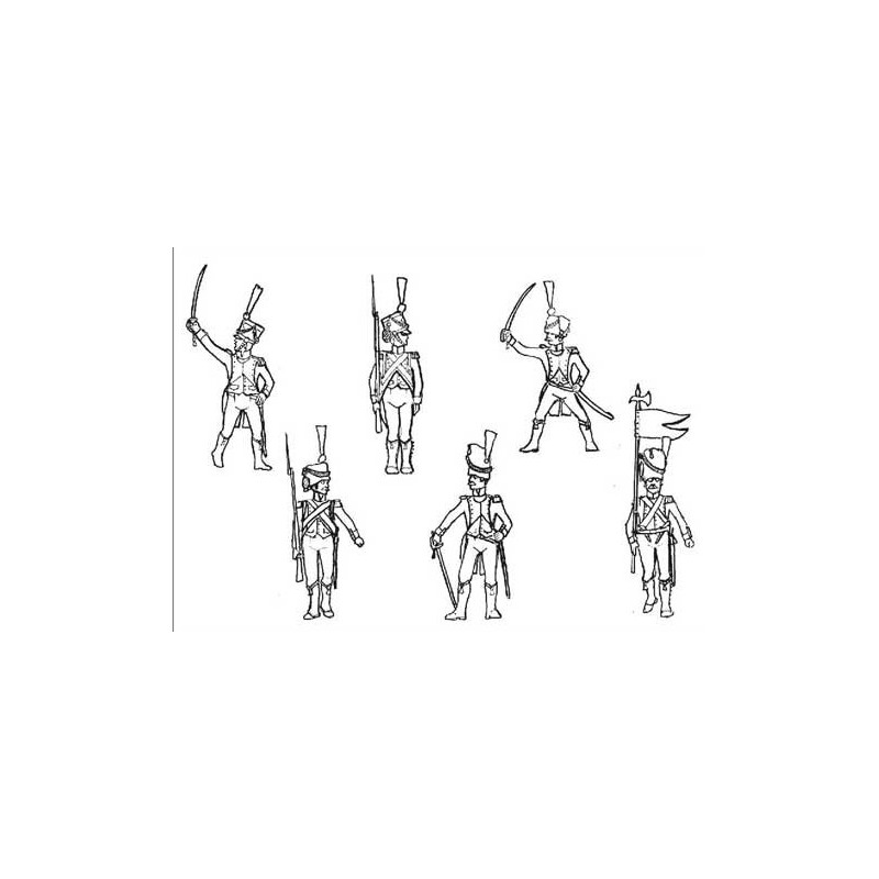 Französische Befehlsfigur 1/32 | Scientific-MHD