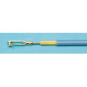 Eingebettete Zubehör semi-flexible blaue flexible Befehle 914 mm x 2-56 | Scientific-MHD