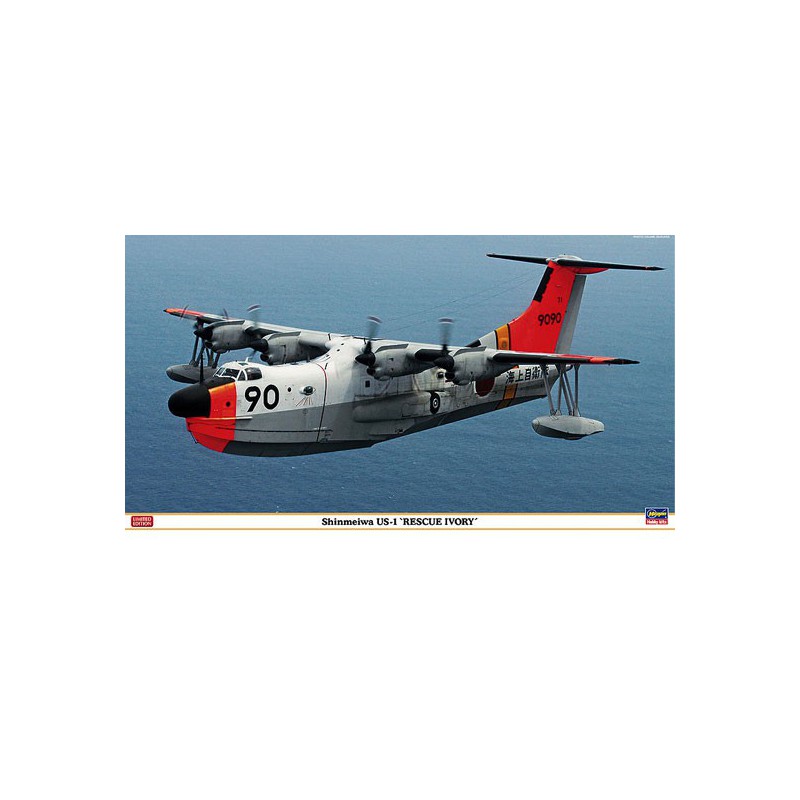 Shinmaywa US-1 Plastic Flugzeugmodell "Rettung Elfenbein" 1/72 | Scientific-MHD