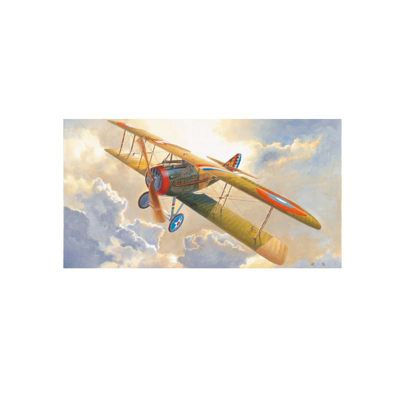 Kunststoffebene Modell SPAD S.XIII 1/24 | Scientific-MHD