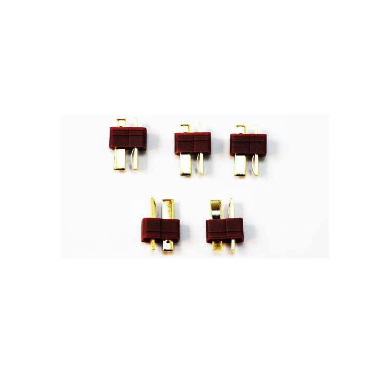 Ladegerät gegen den Anschuldigungen gegen radio kontrollierte männliche Stecker, Gold (100 PCs) | Scientific-MHD