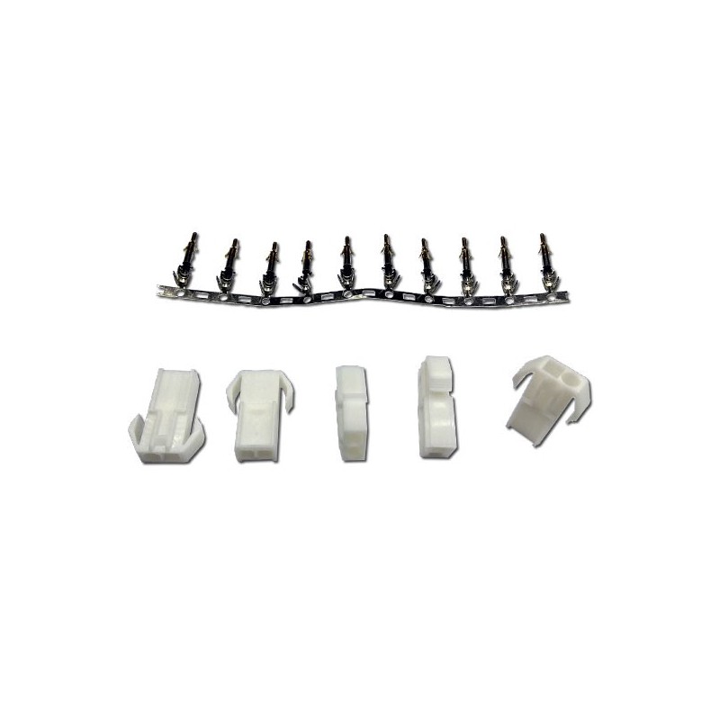 Ladegerät für Batterien für radio-kontrollierte Geräte Mini-Tamiya-Gold (5 PCs) Stecker (5 PCs) | Scientific-MHD