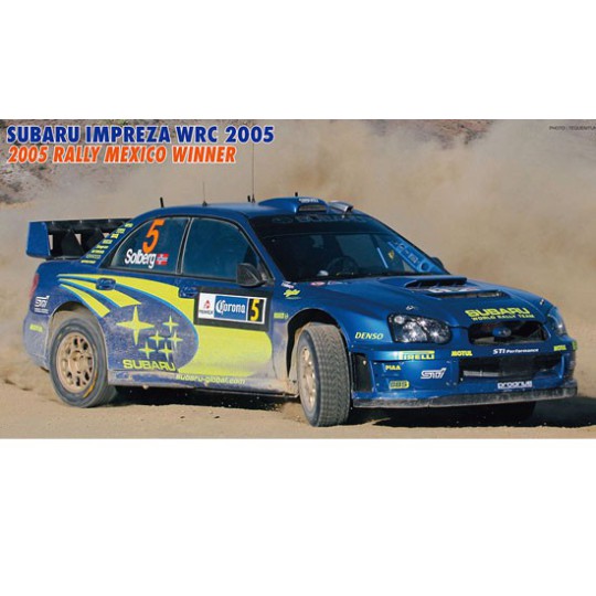 Subaru Impreza WRC 2005 1/24 Plastikautoabdeckung Subaru Impreza WRC 2005 1/24 Plastikautoabdeckung | Scientific-MHD