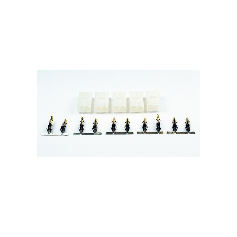 Ladegerät für Batterien für Radio -kontrollierte Geräte Tamiya weiblicher Goldanschluss (100 PCs) | Scientific-MHD