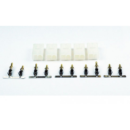 Ladegerät für Batterien für Radio -kontrollierte Geräte Tamiya weiblicher Goldanschluss (100 PCs) | Scientific-MHD