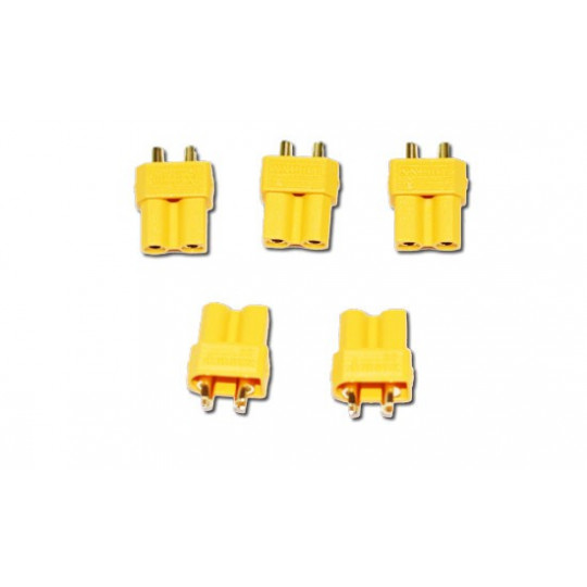 Ladegerät gegen Anschuldigungen gegen funkgesteuerte Geräte XT-30 Gold Female (100 PCs) | Scientific-MHD