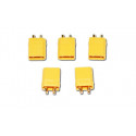 Ladegerät gegen Anschuldigungen gegen radiogesteuerte Geräte XT-30 Gold Male Connector (5 PCs) | Scientific-MHD