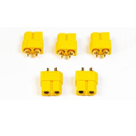 Ladegerät für Batterie für radiogesteuerte Geräte XT-60 Gold Female (100pcs) | Scientific-MHD Ladegerät für Batterie für radiogesteuerte Geräte XT-60 Gold Female (100pcs) | Scientific-MHD