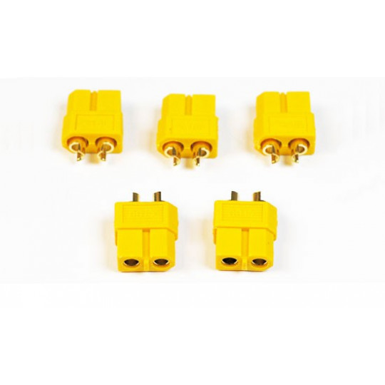 Ladegerät für Batterien für radiogesteuerte Geräte X-60 Gold Female (5 PCs) Frau Frau (5 PCs) | Scientific-MHD
