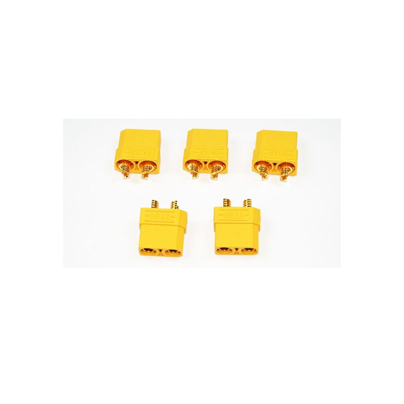 Ladegerät für Batterie für radiogesteuerte Geräte XT-90 Gold Female (100 PCs) | Scientific-MHD