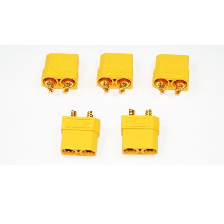 Ladegerät für Batterie für radiogesteuerte Geräte XT-90 Gold Female (100 PCs) | Scientific-MHD Ladegerät für Batterie für radiogesteuerte Geräte XT-90 Gold Female (100 PCs) | Scientific-MHD