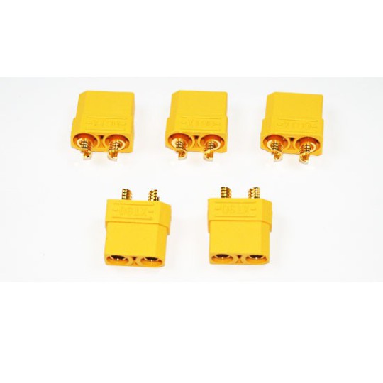 Ladegerät gegen Anschuldigungen gegen radiogesteuerte Geräte XT-90 Gold Female (5 PCs) Weibchen Ladegerät gegen Anschuldigungen gegen radiogesteuerte Geräte XT-90 Gold Female (5 PCs) Weibchen | Scientific-MHD
