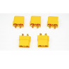 Ladegerät gegen Anschuldigungen gegen radiogesteuerte Geräte XT-90 Gold Female (5 PCs) Weibchen | Scientific-MHD