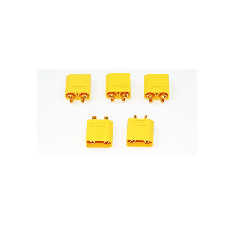 Ladegerät für Batterien für funkgesteuerte Geräte XT-90 Gold Male Connector (100 PCs) | Scientific-MHD