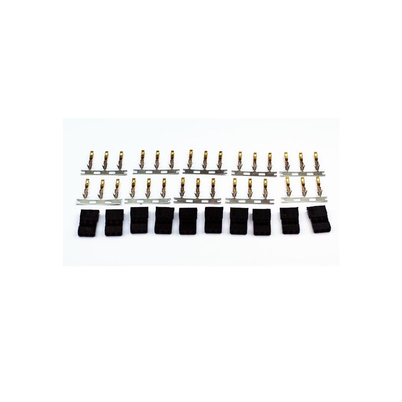 Accessoire für Radioanschlüsse Servo Jr. Gold plattiert (10 PCs) | Scientific-MHD