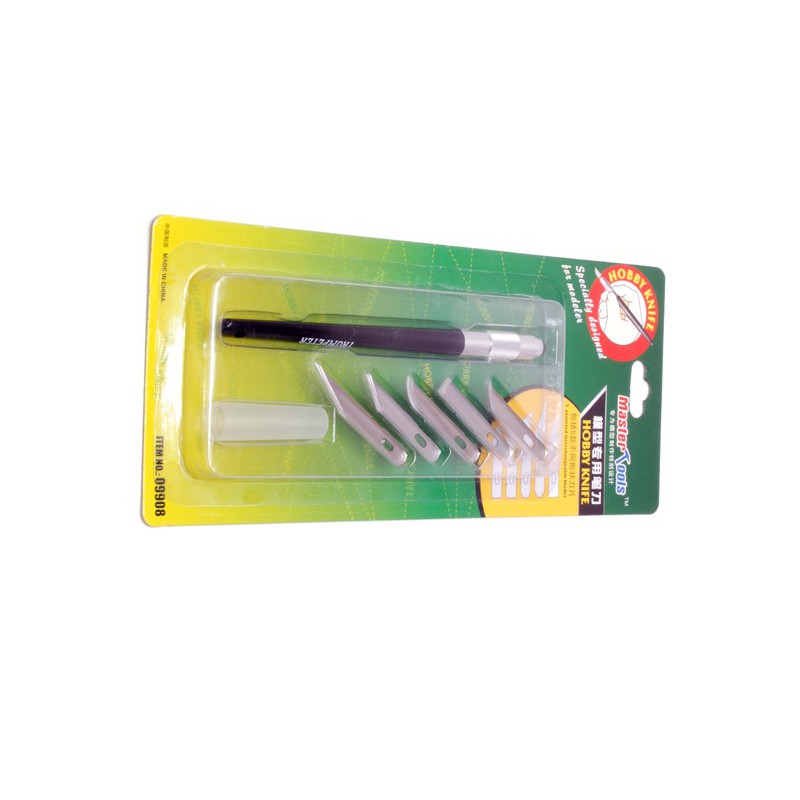 Werkzeug für Messermodell + 5 passende Klingen | Scientific-MHD