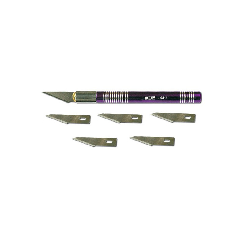 Messer für Modellskalpellmesserdurchmesser Durchmesser + 6 Klingen | Scientific-MHD