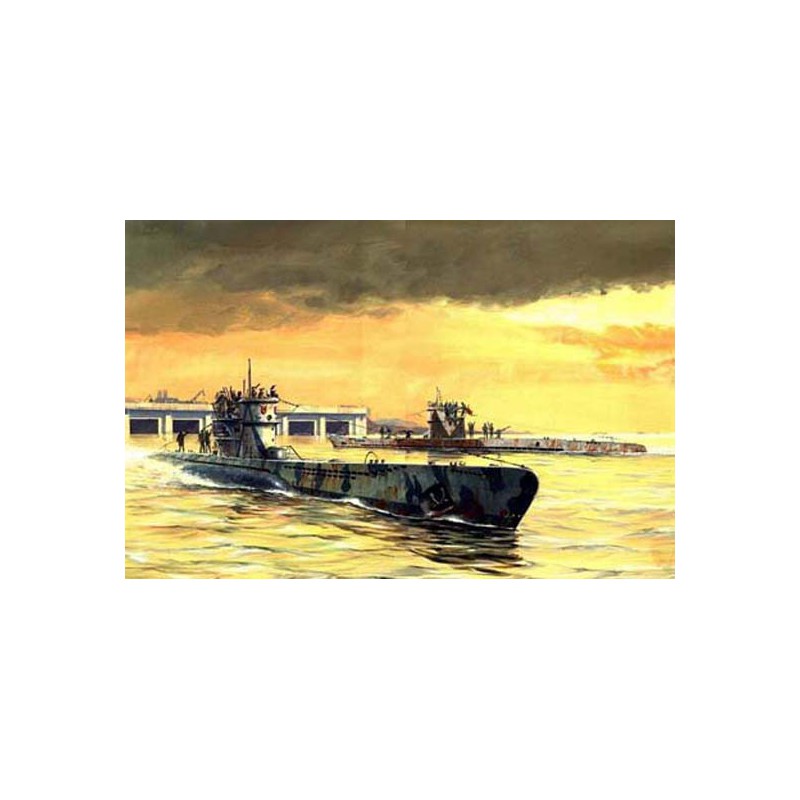 LX-A U-Boot 1/350 Plastikbootmodell | Scientific-MHD