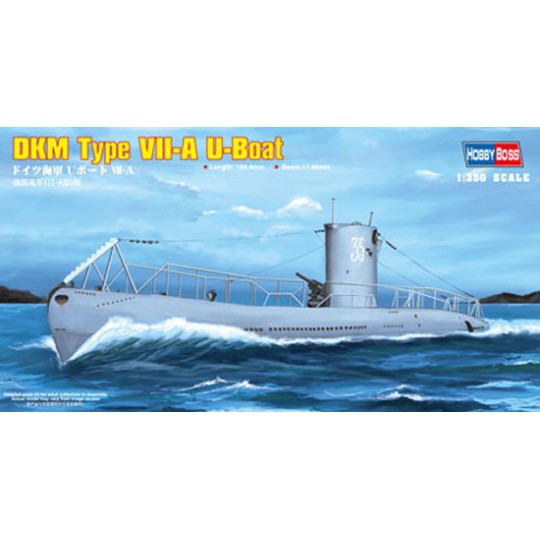 DKM Navy Plastikboot Modell T. VII-A U-Boot 1/350 DKM Navy Plastikboot Modell T. VII-A U-Boot 1/350 | Scientific-MHD