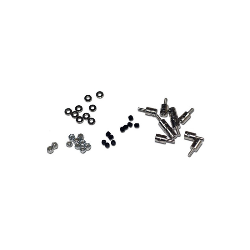 Embedded Accessoire Domino für C.A.P. Durchmesser 2mm + Nylstop M2 10 PCs | Scientific-MHD