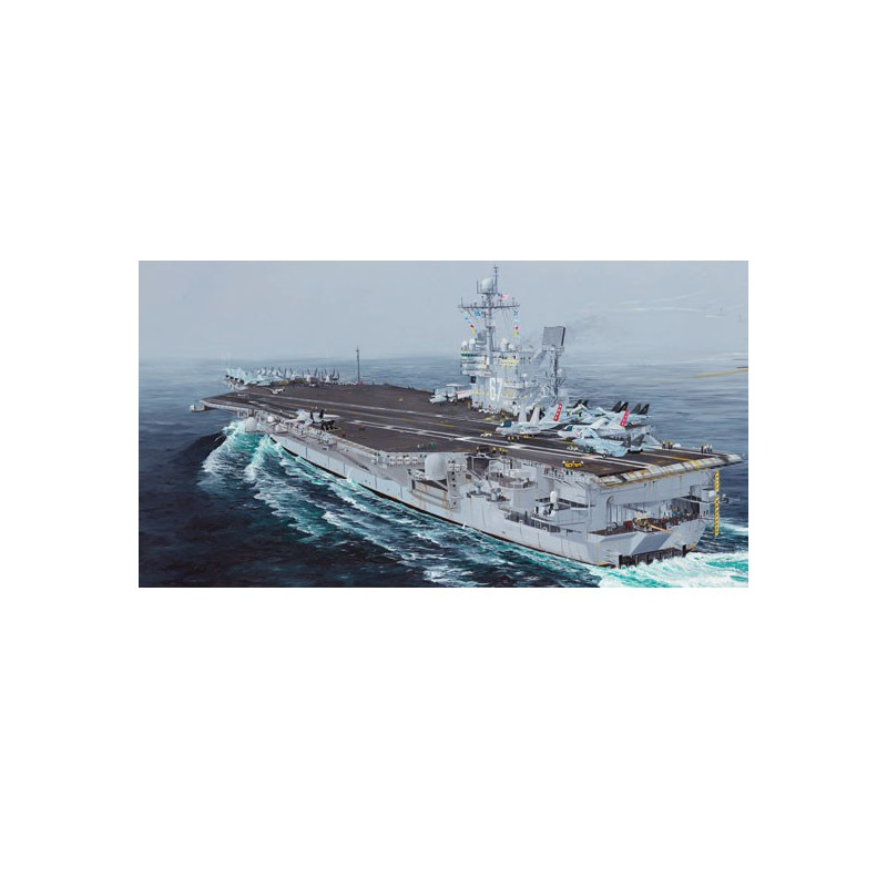 USS Plastic Boat Model John F. Kennedy CV-67 1/350 | Scientific-MHD