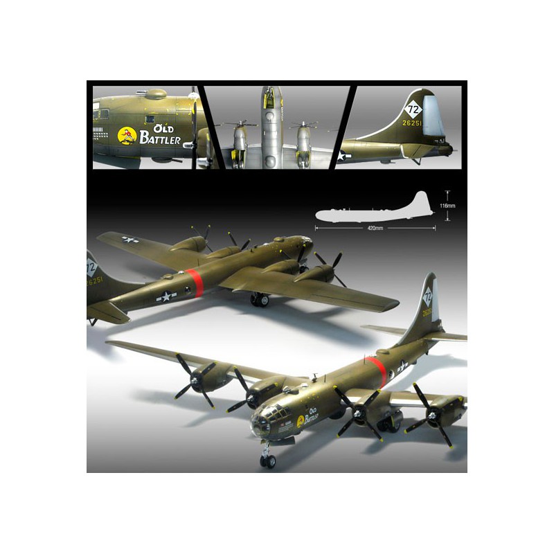 USAAF B-29A Plastikflugzeugmodell | Scientific-MHD