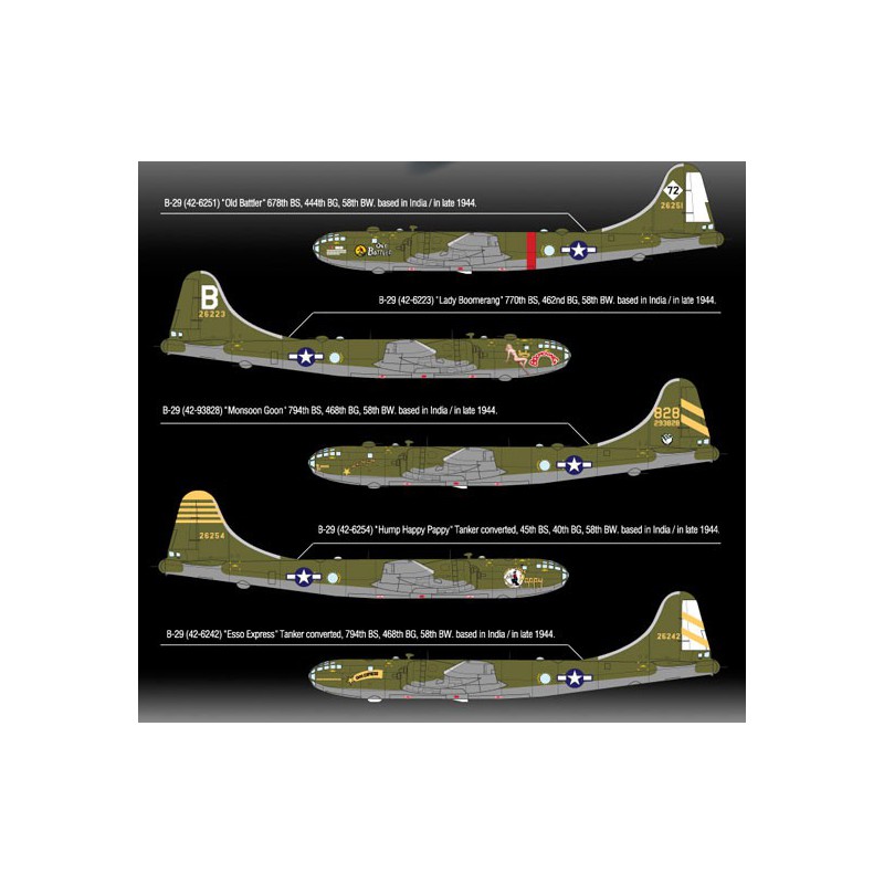 USAAF B-29A Plastikflugzeugmodell | Scientific-MHD