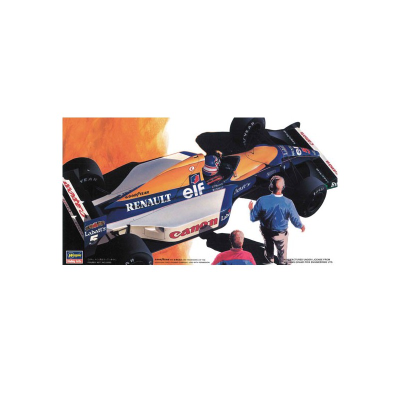 Williams FW14B 1/24 Plastikautoabdeckung | Scientific-MHD