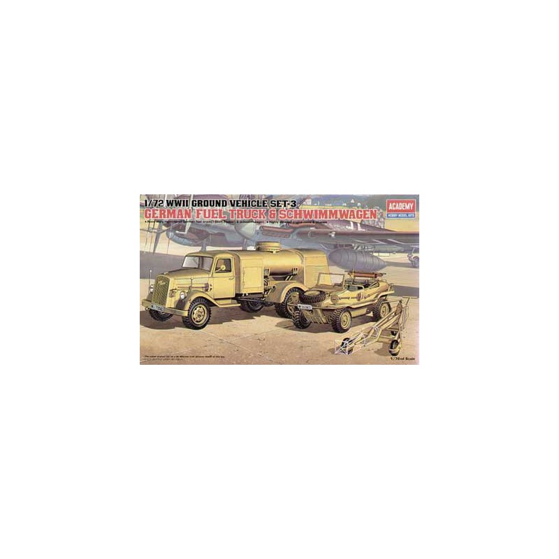 EDW Tankwagen & SCH Plastik -Tankmodell. 1/72 | Scientific-MHD