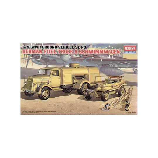 EDW Tankwagen & SCH Plastik -Tankmodell. 1/72 | Scientific-MHD