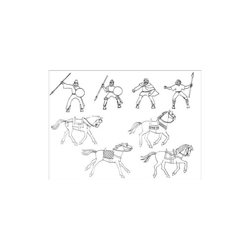 Figur El Cid Spanishcavalry1/72 | Scientific-MHD