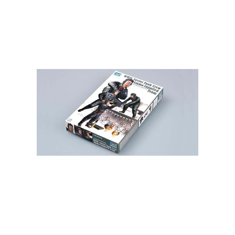 Figur des Ersten Weltkriegs -Sowjet -Panzer -Crew -Munitionsteams | Scientific-MHD