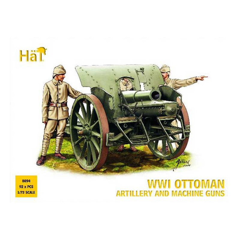 Osmanische Kunstfigur + Canon WWI1/72 | Scientific-MHD