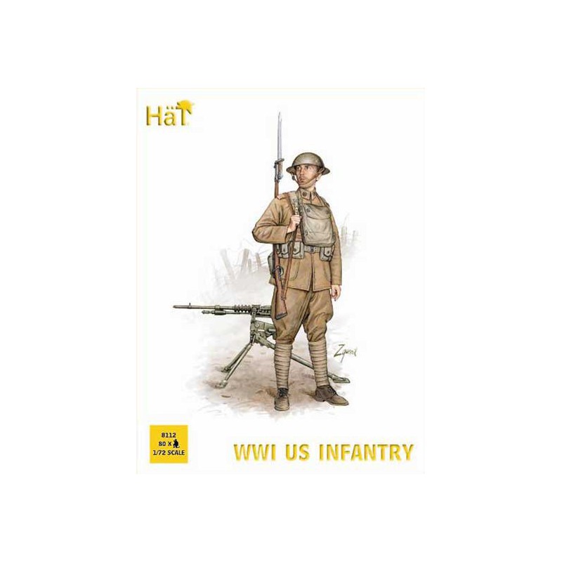 US WWI 1/72 Infanterie -Figurin | Scientific-MHD