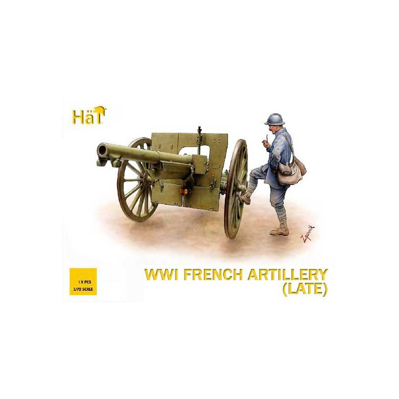 Französische Canon Figur 75 mmwwi 1/72 | Scientific-MHD